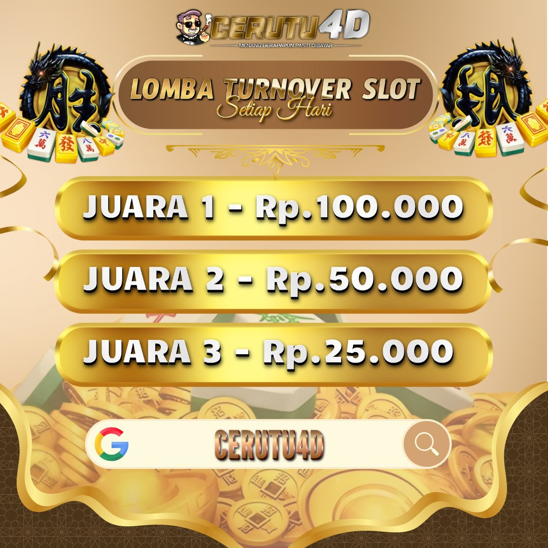 CERUTU 4D - Situs Toto Togel Resmi & Bandar Toto Slot 4D Online Terbesar